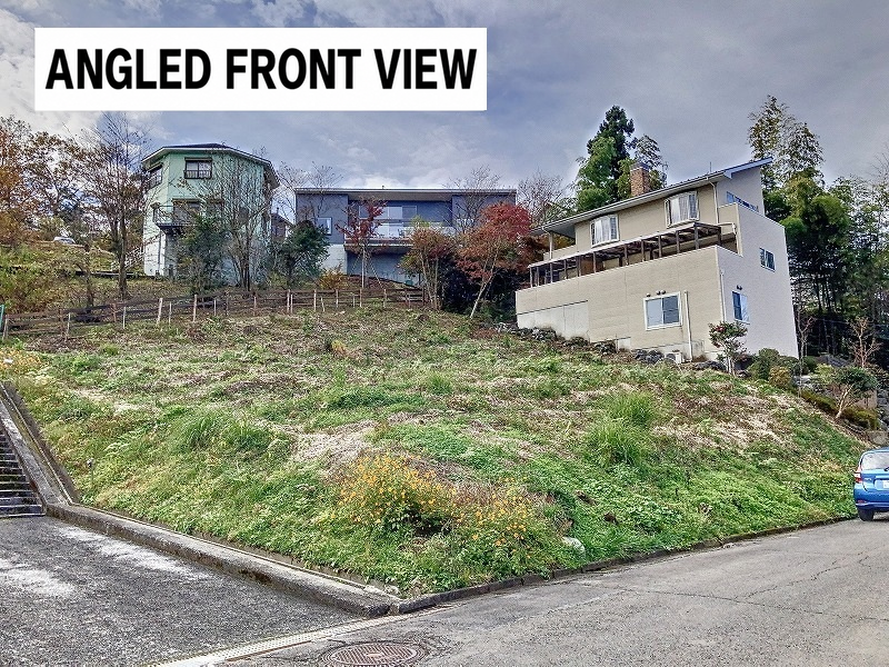 Actual oblique front view of the 518 Aokidaira site
